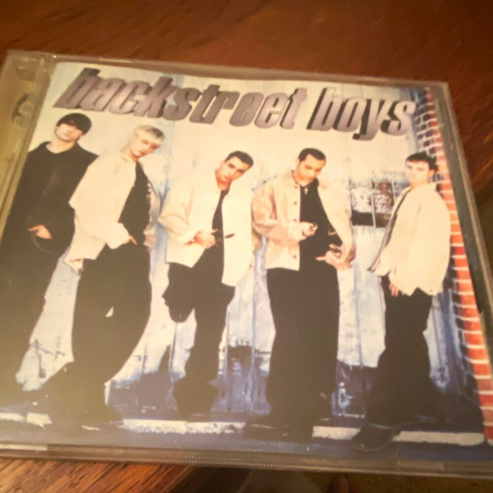 Backstreet Boys Backstreet Boys Enhanced CD Album Jive Pop 1997 Broke case hub